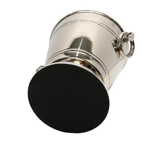 French Silver-Plated Champagne Cuvee Cooler For Sale - Image 6 of 9