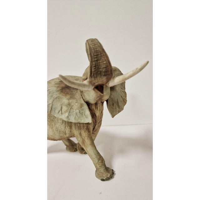 Sculpture of Elephant, 1920s-1940s, Ceramic For Sale - Image 6 of 12
