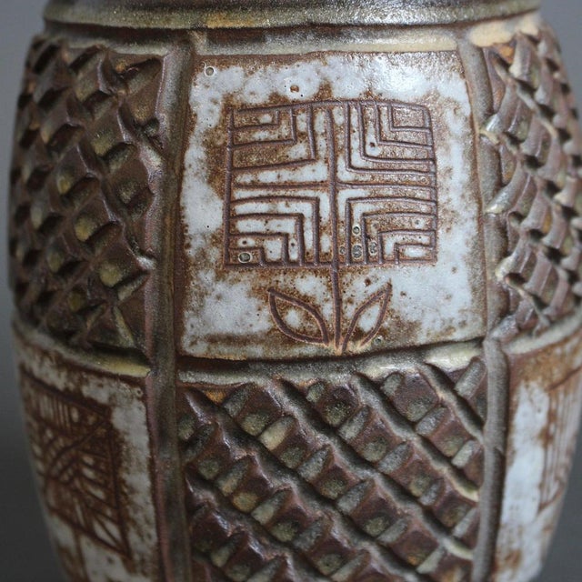 Vintage French Ceramic Pitcher by Alexandre Kostanda, 1960s For Sale - Image 14 of 15