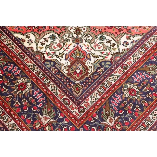 Middle Eastern Hand-Knotted Wool Tabriz Rug For Sale - Image 6 of 11