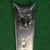 Traditional Abercrombie & Fitch Sterling Silver Fox Mask Letter Opener Made in England For Sale - Image 3 of 4