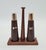 Vintage Teak Salt and Pepper Set with a Stand, Netherlands, 1960s, Set of 3 For Sale - Image 4 of 9