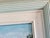 1970s Original Carolton Barron Florida Marsh Landscape Painting in Light Blue Frame For Sale In Miami - Image 6 of 9