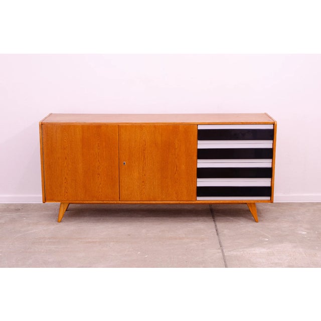 Mid-Century U-460 Sideboard by Jiri Jiroutek for Interior Praha, Czechoslovakia, 1960s For Sale - Image 13 of 18