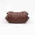 Mid-Century Modern Togo Fireside Chair and Ottoman in Italian Chestnut Leather Vintage Ligne Roset For Sale - Image 3 of 17