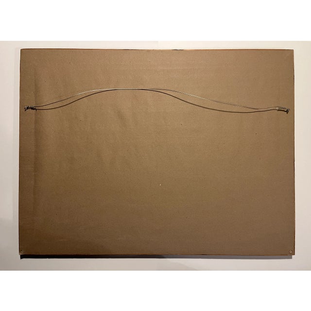 1980s 1980s Vintage Michael Schofield the Old Truck Limited Edition Serigraph Framed Signed For Sale - Image 5 of 5