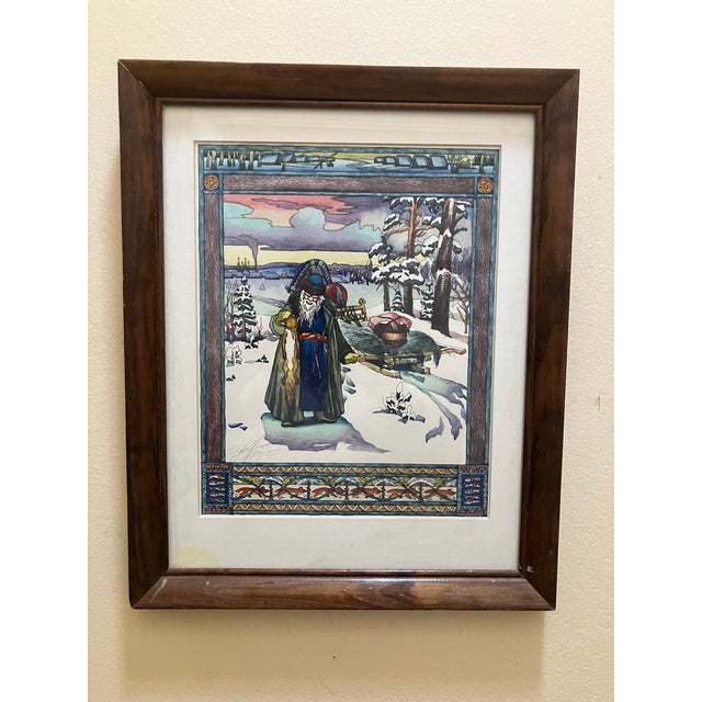 Incredibly detailed copy of a famous Russian painting. The painting was titled the fox Hunter and it was done by Ivan...