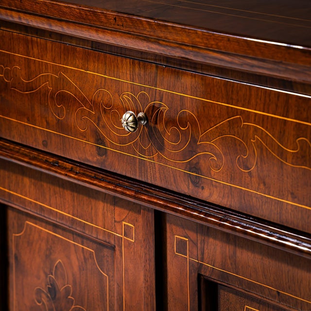 Antique Buffet in Walnut, 1800s For Sale - Image 9 of 14