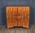 Art Deco French Walnut Two-Door Figured Buffet, 1930 For Sale - Image 6 of 16