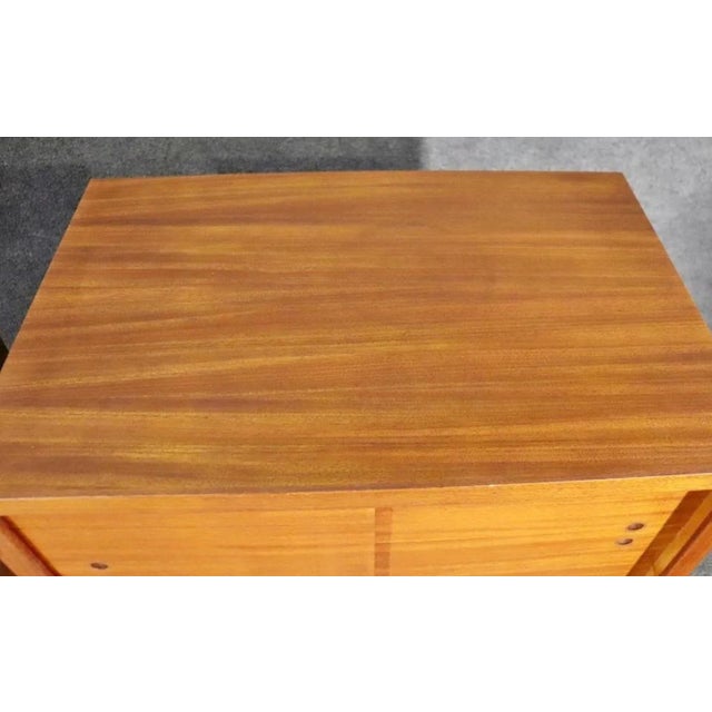 Mid 20th Century Pair of Teak Cabinets by Buchner Company - 2 Pieces, Attributed For Sale - Image 9 of 12