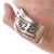 Late 20th Century 6 7/8" Hopi Overlay Sterling cuff bracelet For Sale - Image 5 of 10