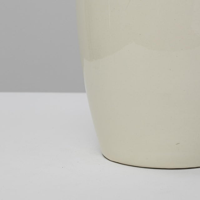 Ceramic 20th Century Belgian Floral Design Ceramic Pitcher For Sale - Image 7 of 18