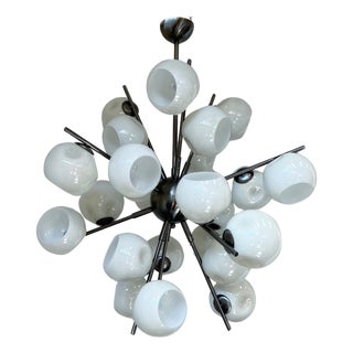 21st Century Crema Sputnik Chandelier by Fabio LTD For Sale