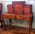19th Century Antique English Burr Walnut Bonheur du Jour Writing Desk, 1860 For Sale - Image 5 of 14