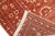 10x13 Terra Cotta Floral Oushak Rug | 9'11"x12'11" Ivory Wool Afghan Hand-Knotted For Sale - Image 11 of 11