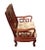 Chinoiserie Chinese-Style Rosewood Lounge Chairs - a Pair For Sale - Image 4 of 5