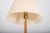 Beige Brass & Leather Floor Lamps, Sweden, 1950s, Set of 2 For Sale - Image 8 of 11