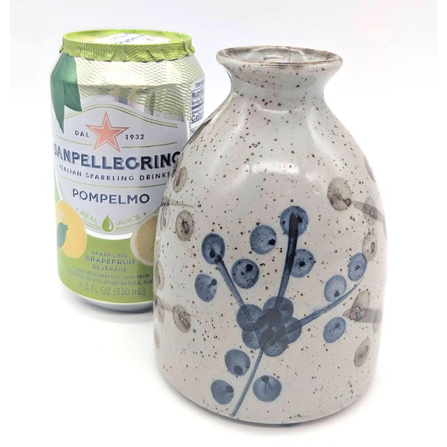 Ceramic 1980s Japanese Glazed Stoneware Bud Vase For Sale - Image 7 of 9