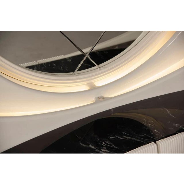 Space Age Lacquered Wood and Fibreglass Dressing Table from DBM Italia, 1970s For Sale - Image 10 of 18