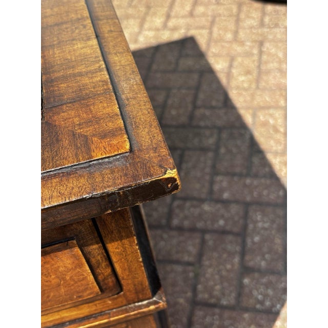 Partners Pedestal Desk in Walnut For Sale - Image 15 of 18
