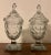 Antique 18th Century George III Anglo Irish Cut Crystal Glass Chestnut Urns - a Pair For Sale In New York - Image 6 of 12