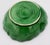 Ceramic Bordallo Pinheiro Cabbage Leaf Bowl Pressed Frog Mark Portugal Majolica 7.5" For Sale - Image 7 of 8