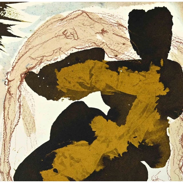 Animam et Corpus Trado pro Patriis Legibus is a Color lithograph on heavy rag paper realized in 1964. It is part of Biblia...