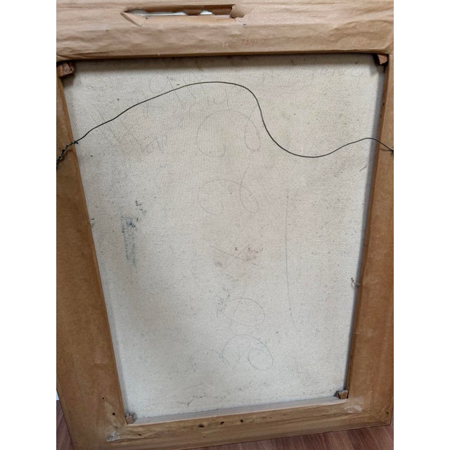 1946 P. W. Lamb South African Impressionist Durban Market Oil Painting For Sale - Image 18 of 18