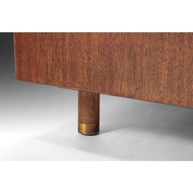 1960s Rare Mid Century Modern End Tables in Mahogany by Harvey Probber, USA, circa 1960's - A Pair For Sale - Image 5 of 13