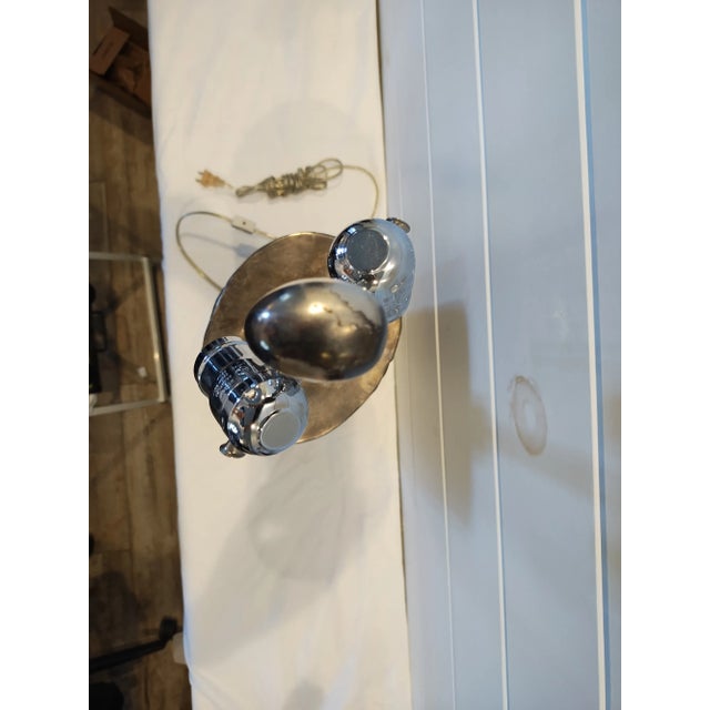 Baker's Cloud Table Lamp From McGuire's Robert Kuo Collection For Sale - Image 6 of 6