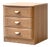 Vintage Bedside Table in Light Wood For Sale