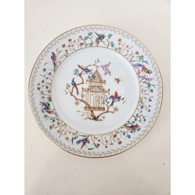 1990s Tiffany & Co. Audubon Dessert Accent Plates- Set of 8 For Sale - Image 10 of 11