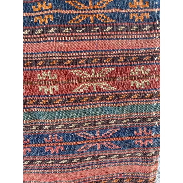 Textile Vintage Jajim Kilim, 1950s For Sale - Image 7 of 11