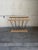 Updated Vintage Danish Modern magazine rack by Hoigaard Design, featuring a sculptural minimalist form with solid wood...