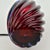 Metal Vintage Mid Century Modern Italian Accent Murano Glass Lamp Cobalt Blue Pink Red Retro Sommerso Seguso For Sale - Image 7 of 8