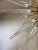 Metal Italian 51-Tip Murano Glass Sputnik Chandelier, Clear Transparent For Sale - Image 7 of 12
