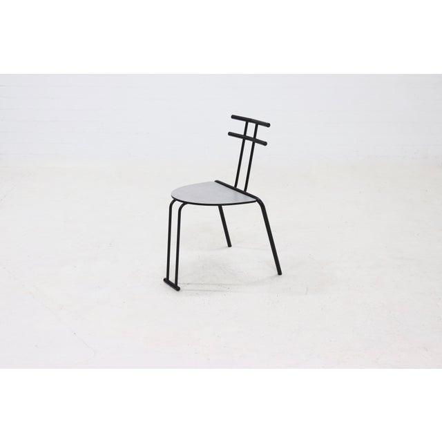 Postmodern Side Chair, 1980s For Sale - Image 12 of 13