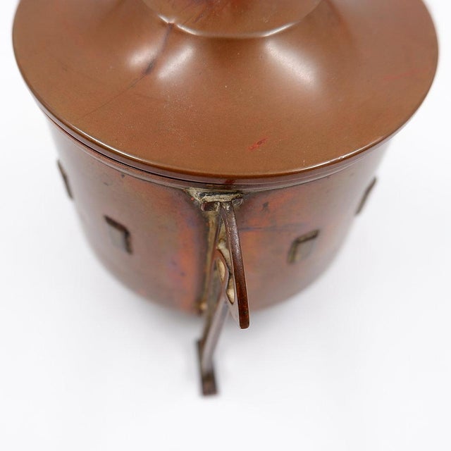 Mid-Century Modern Arts & Crafts Bowl, 1920 For Sale - Image 4 of 13