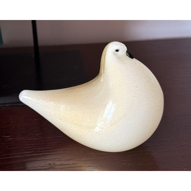 Murano Glass Dove with Gold Aventurine from Barovier & Toso, Italy, 1970s For Sale - Image 13 of 18
