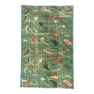 Zeki Muren Vintage Turkish Sivas Rug, 06'01 X 09'05 For Sale