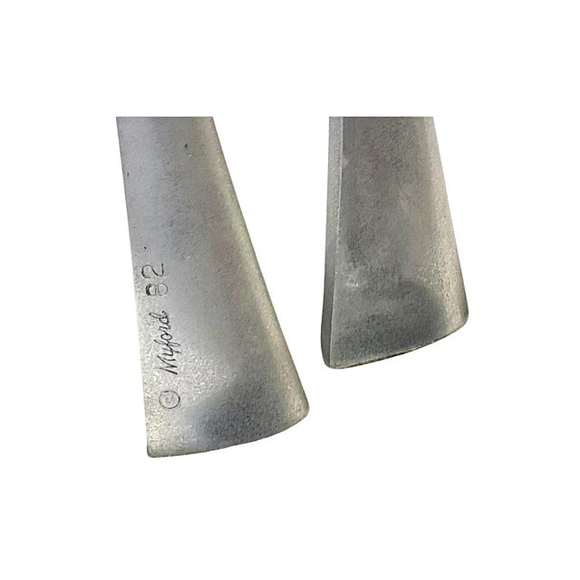 James Myford "Two Forms" Aluminum Sculpture For Sale - Image 4 of 7