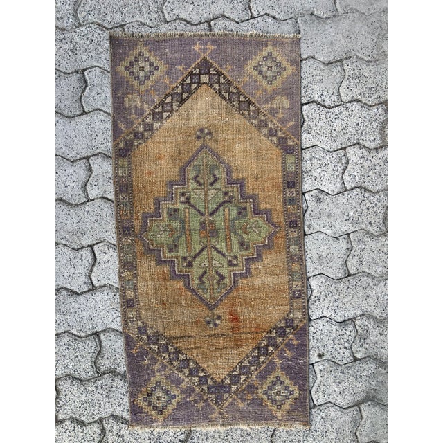 Handknotted Area Turkish Rug For Sale - Image 6 of 6