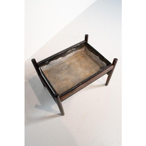 Wood Danish Planter in Rosewood For Sale - Image 7 of 8