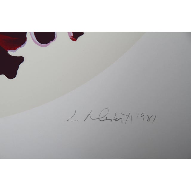 Artist: Lowell Blair Nesbitt, American (1933 - 1993) Title: Yellow and Blue Cattleya Orchid Year: 1981 Medium:...