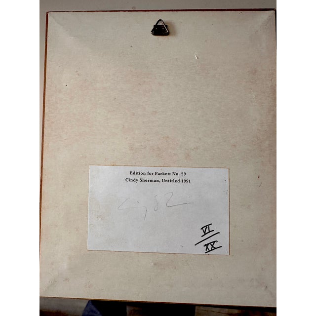 1990s Cindy Sherman Signed Untitled (For Parkett No. 29) For Sale - Image 4 of 5