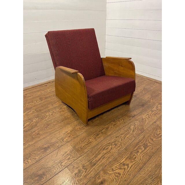 Chair Extendable to Daybed, 1930 For Sale - Image 8 of 8