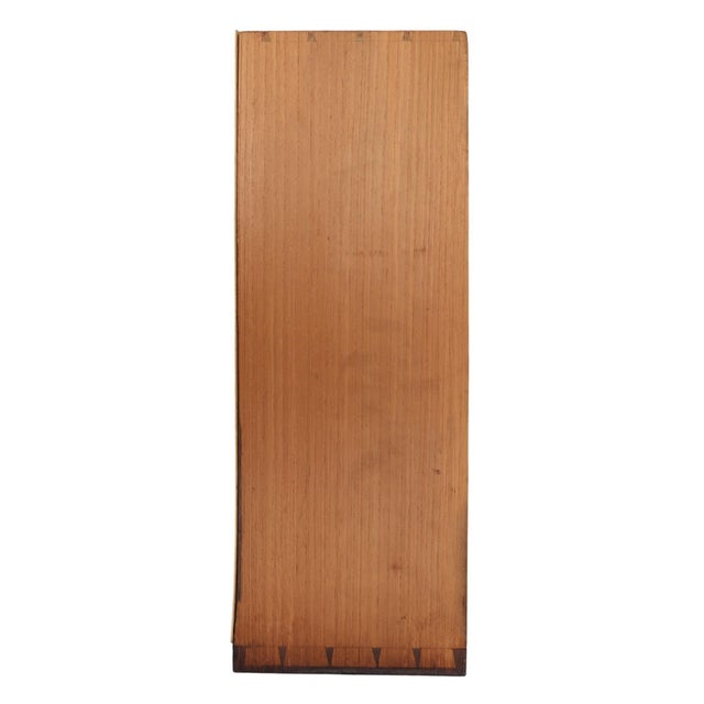 Antique Georgian Mahogany Linen Press Wardrobe, 1800s For Sale - Image 9 of 10