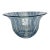 1990s Venetian/Murano or Murano Style Art Glass Latticino Helmet Bowl For Sale