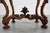 Napoleon III Style Carved Walnut Side Tables with Bluestone Tops, 1890s, Set of 2 For Sale - Image 4 of 12