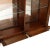 Art Nouveau Austrian Walnut Wall Display Cabinet, 1920s For Sale - Image 3 of 5